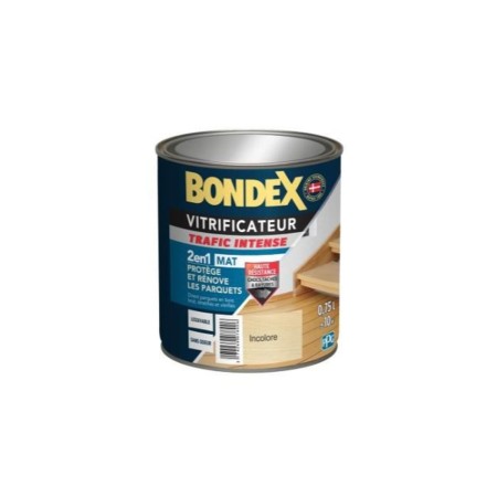 Vernis vitrifiant Bondex Parquet Mat Incolore 750 ml: Plus de 300.000 produits de grandes marques en vente directe à prix usine 