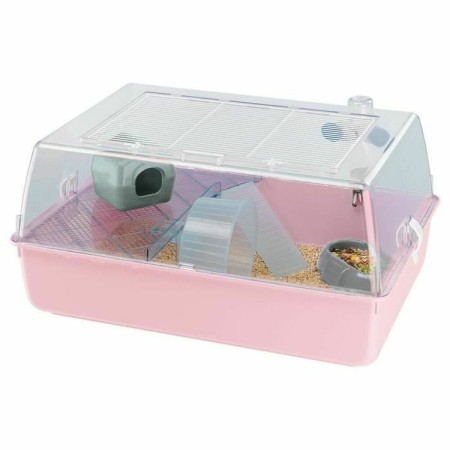 Cage Ferplast Mini Duna Hamster Rose Plastique: Plus de 300.000 produits de grandes marques en vente directe à prix usine sur ca