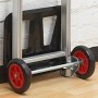 Chariot Meister 8985550 Noir Rouge 90 Kg 71-108 x 24 x 38,5 cm: Plus de 300.000 produits de grandes marques en vente directe à p