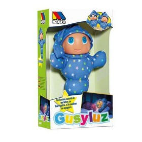 Jouet Peluche Gusy Luz Moltó 385 Bleu Rose Vert Multicouleur PVC (33 cm): Plus de 300.000 produits de grandes marques en vente d