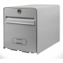 Boîte aux lettres Burg-Wachter Gris acier galvanisé 28 x 36,5 x 31 cm: Plus de 300.000 produits de grandes marques en vente di
