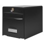 Boîte aux lettres Burg-Wachter Noir Acier inoxydable acier galvanisé 36,5 x 28 x 31 cm: Plus de 300.000 produits de grandes ma