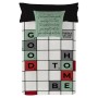 Housse de Couette Naturals Scrabble Lit king size 260 x 220 cm: Plus de 300.000 produits de grandes marques en vente directe à p