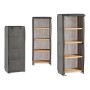 Étagère Kipit MH10228H Marron Gris Bois 30 x 113 x 42 cm: Plus de 300.000 produits de grandes marques en vente directe à prix us