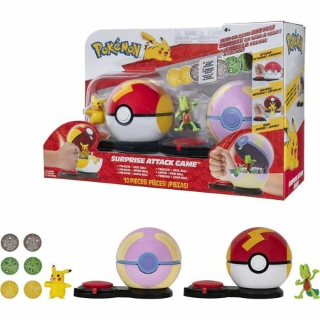 Playset Pokémon Poke Ball surprise attack Pikachu vs Arcko: Plus de 300.000 produits de grandes marques en vente directe à prix 