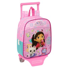 Cartable à roulettes Gabby's Dollhouse Party Rose 22 x 27 x 10 cm: Plus de 300.000 produits de grandes marques en vente directe 