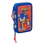 Plumier double Sonic Prime Bleu 12.5 x 19.5 x 4 cm 28 Pièces: Plus de 300.000 produits de grandes marques en vente directe à pri