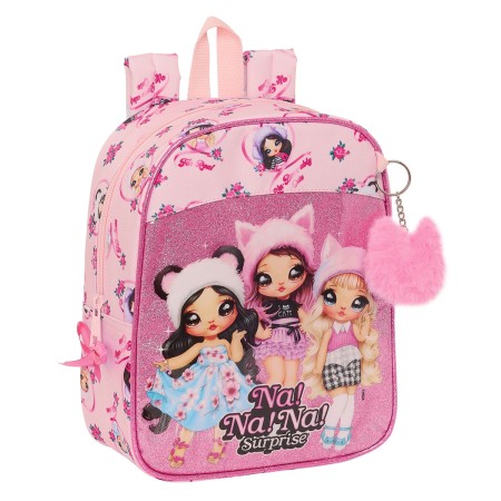 Sac à dos enfant Na!Na!Na! Surprise Fabulous Rose 22 x 27 x 10 cm: Plus de 300.000 produits de grandes marques en vente directe 