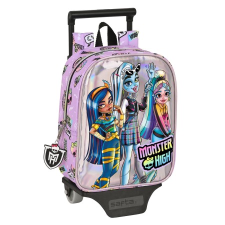Cartable à roulettes Monster High Best boos Lila 22 x 27 x 10 cm: Plus de 300.000 produits de grandes marques en vente directe à