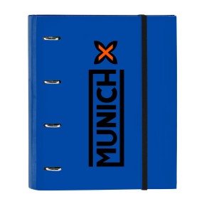 Reliure à anneaux Munich Submarine 27 x 32 x 3.5 cm Bleu électrique: Plus de 300.000 produits de grandes marques en vente direct