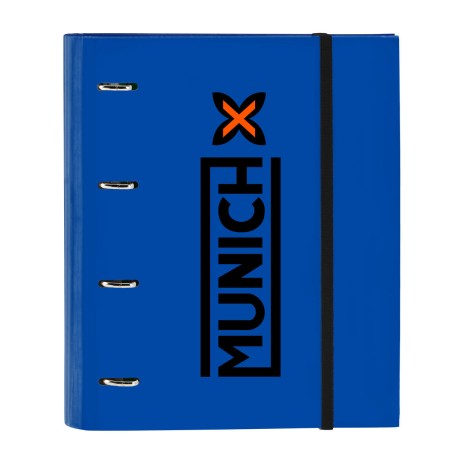Reliure à anneaux Munich Submarine 27 x 32 x 3.5 cm Bleu électrique: Plus de 300.000 produits de grandes marques en vente direct