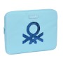 Housse d'ordinateur portable Benetton Sequins Bleu clair (34 x 25 x 2 cm): Plus de 300.000 produits de grandes marques en vente 