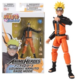 Personnage articulé Naruto Anime Heroes - Uzumaki Naruto Sage Mode 17 cm: Plus de 300.000 produits de grandes marques en vente d