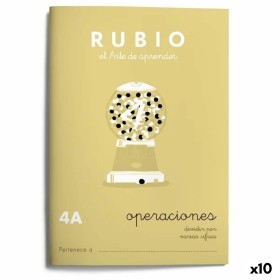Cahier de maths Rubio Nº4A A5 Espagnol 20 Volets (10 Unités): Plus de 300.000 produits de grandes marques en vente directe à pri
