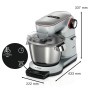 Robot Pâtissier avec Bol BOSCH MUM9AX5S00 5,5 L 1500 W: Plus de 300.000 produits de grandes marques en vente directe à prix usin