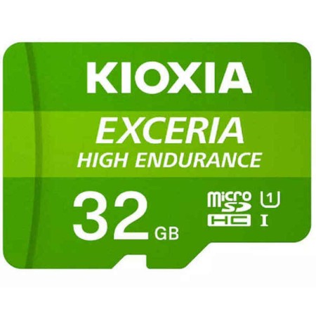 Carte Mémoire Micro SD avec Adaptateur Kioxia Exceria High Endurance Cours 10 UHS-I U3 Vert: Plus de 300.000 produits de grandes