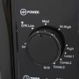 Micro-ondes avec Gril TM Electron Noir 700 W 20 L: Plus de 300.000 produits de grandes marques en vente directe à prix usine sur