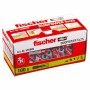 Crampons Fischer DuoPower 555005 Ø 5 x 25 mm Nylon (100 Unités): Plus de 300.000 produits de grandes marques en vente directe à 