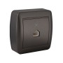 Prise téléphone et ADSL Solera Mural Graphite RJ11: Plus de 300.000 produits de grandes marques en vente directe à prix usine su