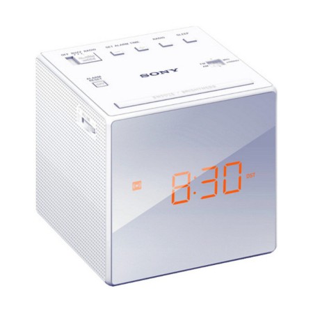 Radio-réveil Sony ICFC1W.CED LED Blanc: Plus de 300.000 produits de grandes marques en vente directe à prix usine sur cadeaufou.