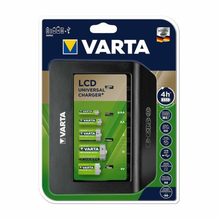 Chargeur de batterie Varta LCD Universal Charger+ Type C Type D 1600 mAh 100-240 V: Plus de 300.000 produits de grandes marques 
