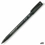 Marqueur permanent Staedtler Lumocolor 317-9 Noir (10 Unités): Plus de 300.000 produits de grandes marques en vente directe à p