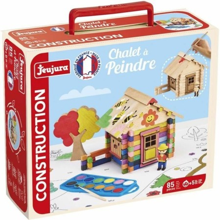 Set de construction Jeujura Chalet to Paint: Plus de 300.000 produits de grandes marques en vente directe à prix usine sur cadea