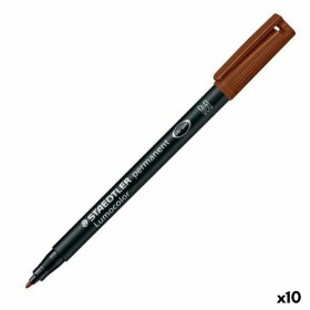 Marqueur permanent Staedtler Lumocolor 317-7 M Noir (10 Unités): Plus de 300.000 produits de grandes marques en vente directe à 