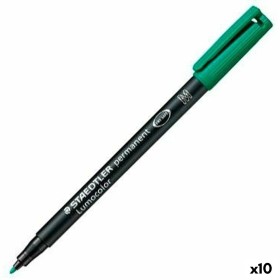 Marqueur permanent Staedtler Lumocolor 313-5 M Vert (10 Unités): Plus de 300.000 produits de grandes marques en vente directe à 