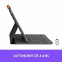 Housse pour Tablette Logitech Slim Folio Graphite AZERTY: Plus de 300.000 produits de grandes marques en vente directe à prix us
