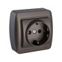 Socle de prise Solera Mural 2p+t Graphite 16 A 250 V: Plus de 300.000 produits de grandes marques en vente directe à prix usine 
