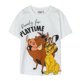 T shirt à manches courtes Enfant The Lion King Blanc: Plus de 300.000 produits de grandes marques en vente directe à prix usine 