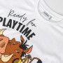 T shirt à manches courtes Enfant The Lion King Blanc: Plus de 300.000 produits de grandes marques en vente directe à prix usine 
