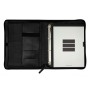 Porte-documents avec Fermeture éclair Finocam Andrea 26,5 x 33,5 x 4 cm Noir A4: Plus de 300.000 produits de grandes marques en 