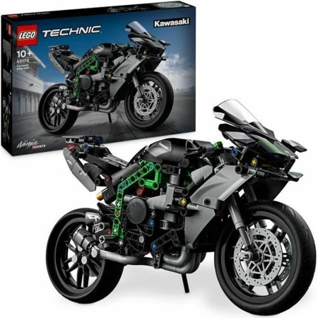 Set de construction Lego Technic 42170 Kawasaki Ninja H2R Noir 643 Pièces: Plus de 300.000 produits de grandes marques en vente 