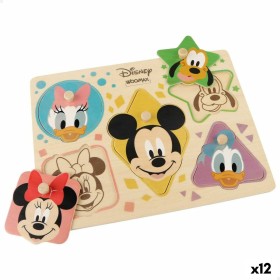 Puzzle enfant en bois Disney + 2 Ans 5 Pièces (12 Unités): Plus de 300.000 produits de grandes marques en vente directe à prix u