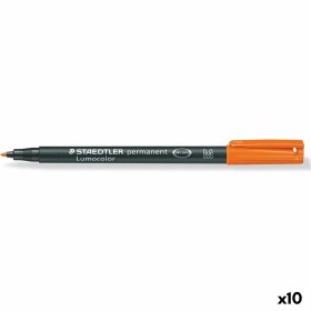 Marqueur permanent Staedtler Lumocolor 317 M Orange (10 Unités): Plus de 300.000 produits de grandes marques en vente directe à 