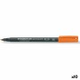 Marqueur permanent Staedtler Lumocolor 317 M Orange (10 Unités): Plus de 300.000 produits de grandes marques en vente directe à 