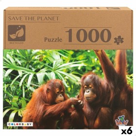 Puzzle Colorbaby Orangutan 6 Unités 68 x 50 x 0,1 cm: Plus de 300.000 produits de grandes marques en vente directe à prix usine 
