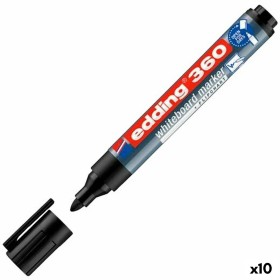 Marqueur pour tableau blanc Edding 360 Rechargeable Noir (10 Unités): Plus de 300.000 produits de grandes marques en vente direc
