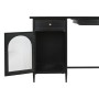 Bureau DKD Home Decor Noir Métal Verre 120 x 50 x 80 cm: Plus de 300.000 produits de grandes marques en vente directe à prix usi