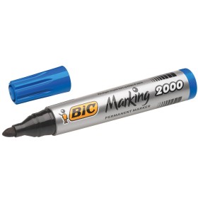 Marqueur permanent Bic Marking 2000 Bleu 12 Pièces: Plus de 300.000 produits de grandes marques en vente directe à prix usine su