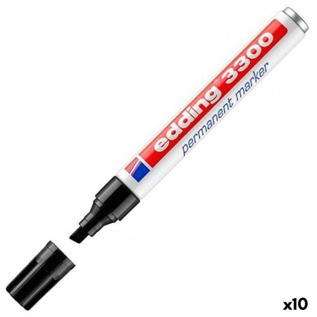 Marqueur permanent Edding 3300 Noir (10 Unités): Plus de 300.000 produits de grandes marques en vente directe à prix usine sur c