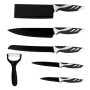 Couteau de table Bravissima Kitchen Cuchillos Swiss Chef 6 Piezas Acier inoxydable: Plus de 300.000 produits de grandes marques 