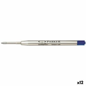 Recharge pour stylo Parker Quink Flow Bleu (12 Unités): Plus de 300.000 produits de grandes marques en vente directe à prix usin