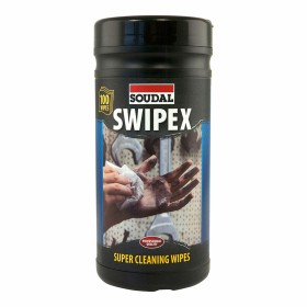 Sachets Lingettes Nettoyantes Stériles (Pack) Soudal Swipex XXL 113551 (100 Unités): Plus de 300.000 produits de grandes marques