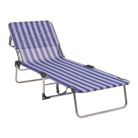 Lit de jardin Alco Aluminium Multiposition A rayures: Plus de 300.000 produits de grandes marques en vente directe à prix usine 