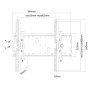 Support de TV Neomounts PLASMA-W200BLACK 70 100 kg: Plus de 300.000 produits de grandes marques en vente directe à prix usine su