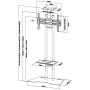Support de TV Neomounts PLASMA-M1700ES 55 50 kg 35 kg: Plus de 300.000 produits de grandes marques en vente directe à prix usine