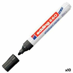 Marqueur pour tableau blanc Edding 661 Tableau blanc Noir (10 Unités): Plus de 300.000 produits de grandes marques en vente dire